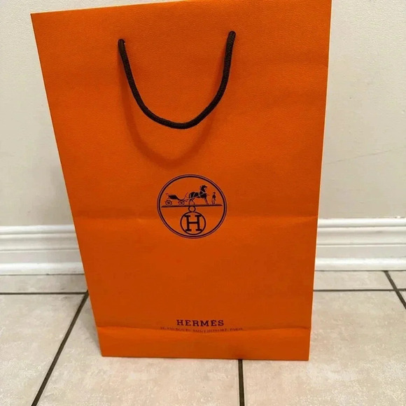 - HERMES PAPER  BAG - Picture 2 of 4